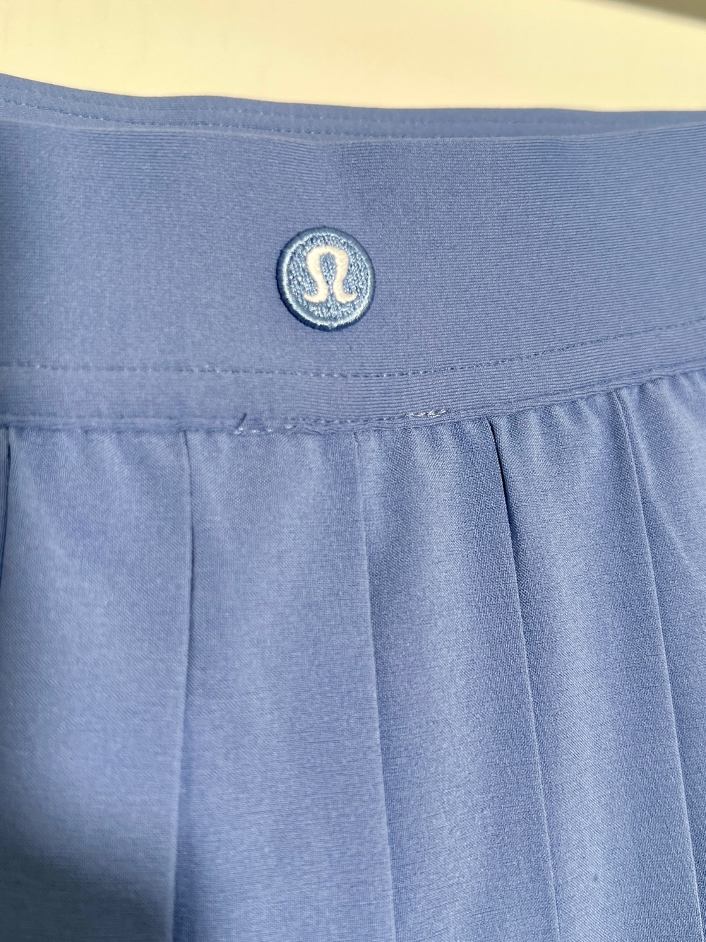 NWT!! Lululemon High-Rise Pleated Tennis Skirt Color Prep Blue. Size 10!! - Picture 7 of 16